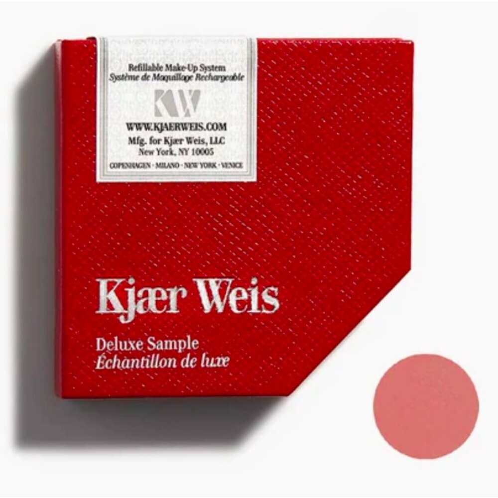 **5/$25** BEAUTY – KJAER WEIS Red Edition Cream Blush Compact in Sun Touched